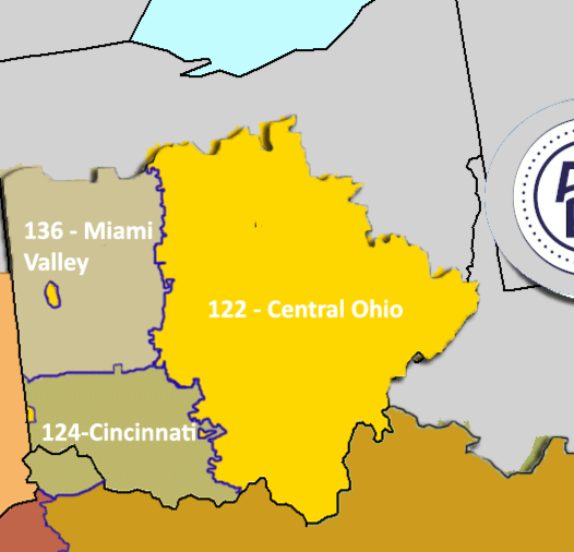 Map of COBA - Unit 122 